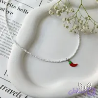 گردنبند منجوقی فلفلی 🌶️