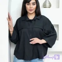 شومیز صوفیا سینه نوار آستین پاکتی code: 1111