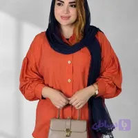 شومیز آستین پفی تکجیب code: 1970