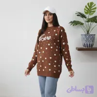 بلوز تک بافت قلب Love code : 6076
