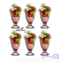ستنی‌خوری شیشه‌ای پاشاباغچه مدل کازابلانکا کد 51118
