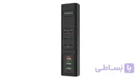 هاب شارژ USB چند پورت 85 وات پرودو Porodo 85W Multi-Port USB Charging HUB