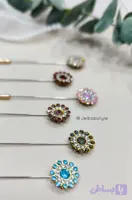 سوزن روسری مجلسی گل بانو