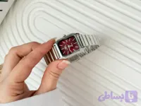 ساعت مچی زنانه برند الگانس مسطتیل بند رنگ ثابت