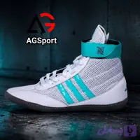 کفش کشتی کامبت ادیداس رنگ سفید Adidas Combat Wrestling 2026