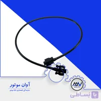 شیلنگ پایین خروجی آب از منبع انبساط 206 GISP TU3 | آوان موتور