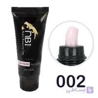 پلی ژل کاشت ناخن ان بی آی | NBI مدل Light Pink شماره 002 حجم 60ml