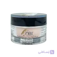 پودر کاشت ناخن ان بی آی هلویی NBI peach acrylic حجم 28 گرم