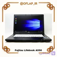 لپ‌تاپ استوک فوجیتسو A550 – طراحی صنعتی، پردازنده i3 M370، رم ۴ گیگابایت، SSD ۱۲۸ گیگابایت / 14 اینچی9