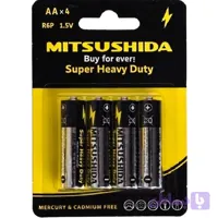 باتری قلمی میتسوشیدا مدل Alkaline 1.5V LR6 AM-3 AA