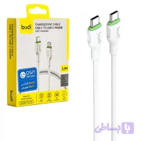 کابل تبدیل USB-C بودی مدل DC261TT21W طول 2.1 متر