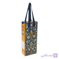 گز لقمه پسته 28 درصد جعبه کشویی طرح کاشی گز کرمانی – 120 گرم