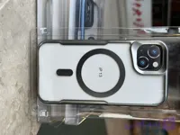 بک کاور آیفون 14پرومکس شفاف مگسیف مدل newzone