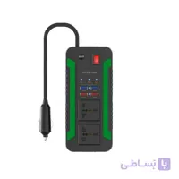 اینورتر فندکی خودرو گرین لاین مدل SPARK 300W