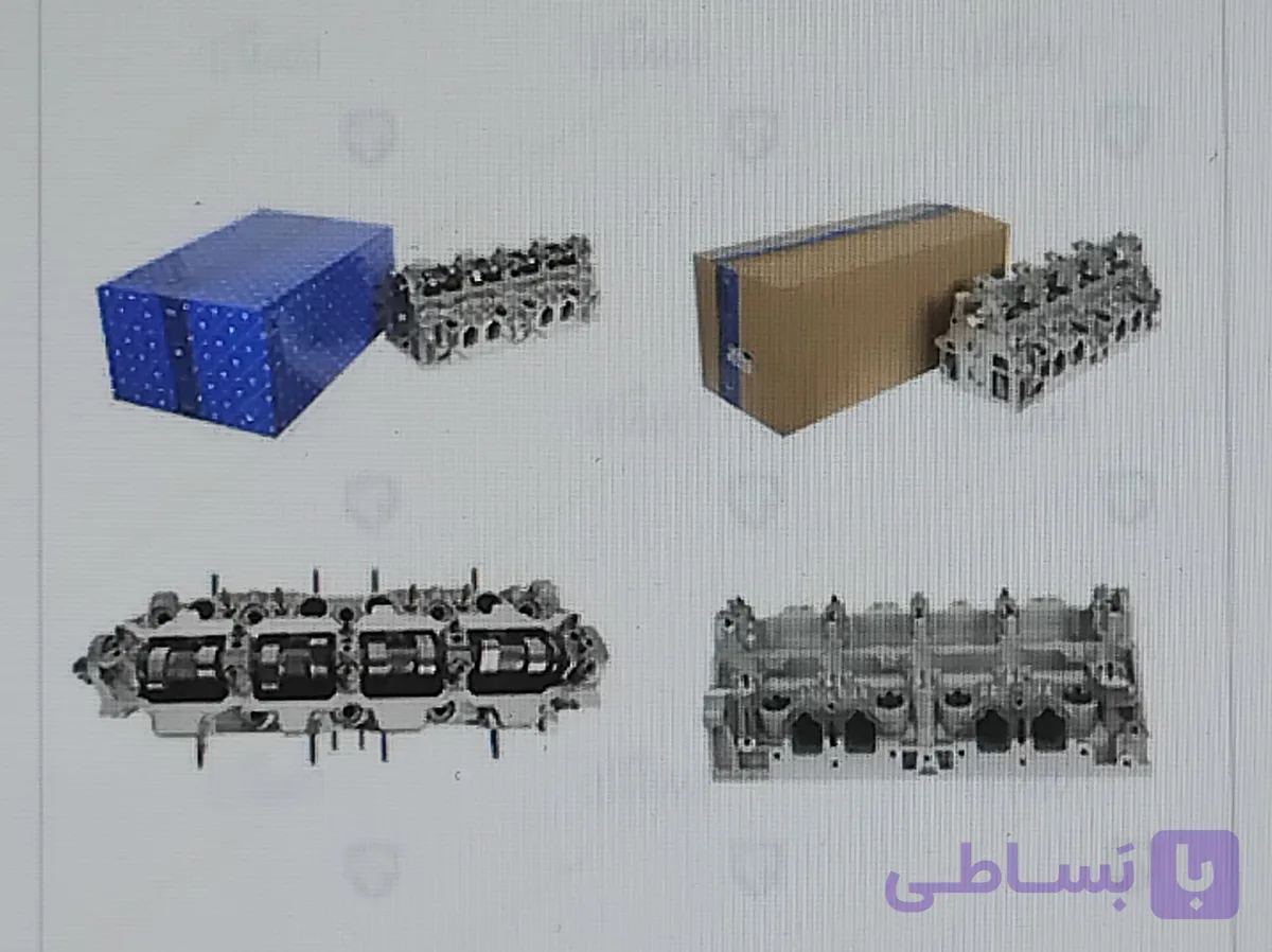 سر سیلندر کامل 405 پارس xu7p بنزینی دو گانه ایساکو ( فنی 0912600202 )