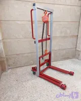 لیفتراک دستی با جرثقیل زنجیره ای دیلمان صنعت مدل PE-301