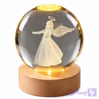 چراغ خواب گوی کریستالی طرح فرشته