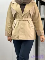 بارونی زنانه باقد متوسط و خرج کار شیک