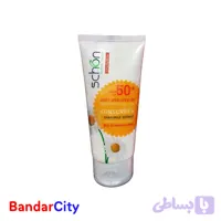 کرم ضدآفتاب بی‌ رنگ مناسب پوست خشک تا نرمال SPF50 شون حجم 50 میلی‌ لیتر | انقضا: 1409.02.30