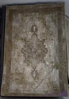 فرش طرح هریس ترمه ای کد 46957