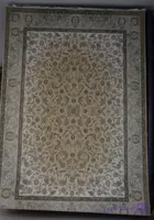 فرش طرح تانگو کرم کد 47006