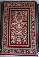 فرش طرح باغ گل روناسی کد 46667