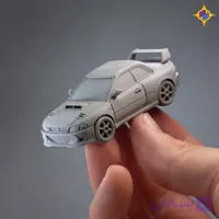کیت ماکت ماشین سوبارو ایمپرزا WRX STi تایپ آر | Subaru Impreza WRX STi Type R Kit Card