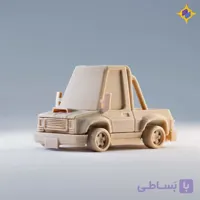 کیت ماکت ماشین شورلت وانت تون اختصاصی | Tooned Chevrolet Truck Kit Card