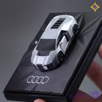 کیت ماکت ماشین آئودی ناوولاریس اختصاصی | Audi Novularis R8 Widebody Kit Card