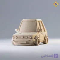 کیت ماکت ماشین فولکس گلف GTI ای‌وان تون | Tooned Volkswagen Golf GTI MK1 Kit Card