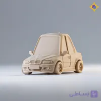 کیت ماکت ماشین بی ام و M3 کلاسیک تون اختصاصی | Tooned BMW M3 1986 Kit Card