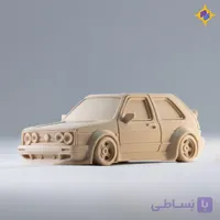 کیت ماکت ماشین فولکس گلف GTI ام‌کی 2 تیونینگ | Golf GTI MK2 Tuning Kit Card