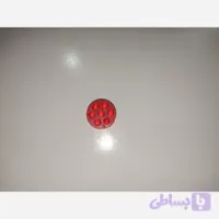 شبرنگ سکه ای هفت نگین بدنه قرمز