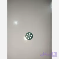شبرنگ سکه ای هفت نگین بدنه سبز