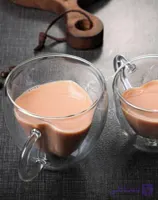 لیوان دو جداره قلبی