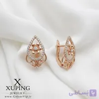 گوشواره گل ژوپینگ | کد 322