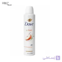 اسپری بدن ضد تعریق زنانه سیب داو مدل go fresh
