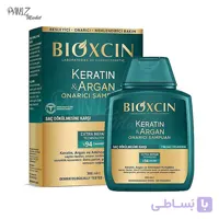 شامپو ترمیم کننده مو بیوکسین BIOXCIN مدل Keratin & Argan