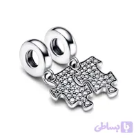 چارم آویز پازل پاندورا نقره