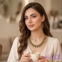 نیم ست منجوقبافت مدل مهرآذین