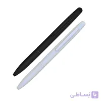 پک 50 تایی خودکار فلزی با گیره همرنگ تبلیغاتی همراه با تاچ پن کد PML009s