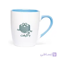 ماگ سرامیکی دسته و داخل رنگی 310 سی سی کد M2C05