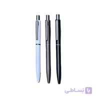 خودکار فلزی تبلیغاتی باگیره مشکی کد PML002