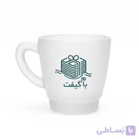 ماگ شیشه‌ای یخی کوچک ۵۵ سی‌سی – طراحی ساده | کد MI002