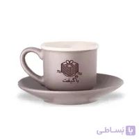 ست فنجان سرامیکی به همراه نعلبکی 75 سی سی کد CC002
