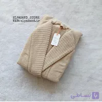 حوله تن پوش سایز 135 بافت مخمل تبریز