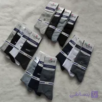 جوراب مردانه نانو ساق بلند(عمده)کیفیت بالا قدرت کش ها عالی
