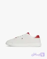 کتانی زنانه اورجینال tommy Hilfiger Lightweight Leather Cupsole Court Trainers
