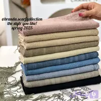 شال زنانه کنفی حصیری ریشه دار وارداتی
