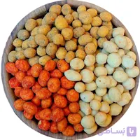 بادام زمینی روکش دار چیزبال نانا